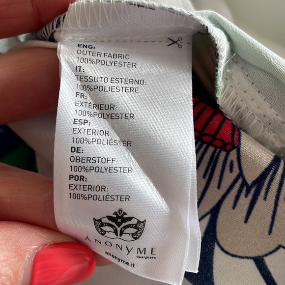 Breezy printed cropped trousers - Picture 7 of 7